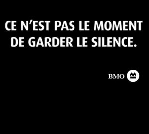 Ce n'est pas le moment de garder le silence.